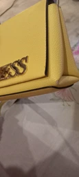 Сумка жіноча Guess Uptown Chic Mini 563 Жовта (H2000029597893) фото від покупців 9