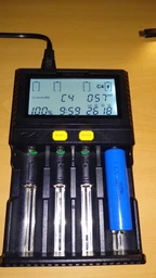 Акумулятор 18650 Li-Ion Vipow ICR18650 FlatTop, 2500mAh, 3.7V, Blue