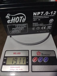 Аккумуляторная батарея Enot AGM 12V-7Ah (NP7.0-12/no VAT) фото от покупателей 5