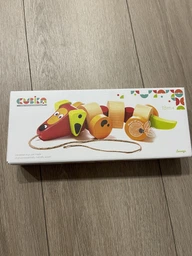 Деревянная игрушка каталка Cubika Такса (13623)