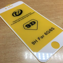 Защитное стекло на весь экран iPhone 6/6s/7/8/SE 2020 5D Черное