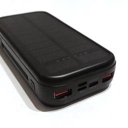 УМБ Promate SolarTank-20PDCi 20000 mAh с солнечной панелью 20W PD USB-C 18W QC 2xUSB-A 10.5W USB-C и Lightning коннекторы Black (solartank-20pdci.black) фото от покупателей 7