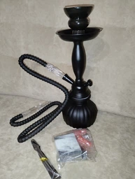 Кальян Hookah Smile Black высотой 29 см на 1 персону фото от покупателей 2