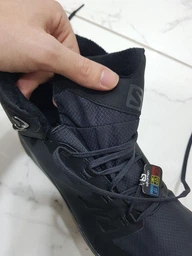 Мужские демисезонные ботинки для треккинга Salomon Outsnap Cswp L40922000 44 (10US) 28 см Черные (193128079147) фото от покупателей 5