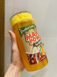 Засіб для миття посуду Maxi Power Мандарин з губкою, 1 л фото от покупателей 2