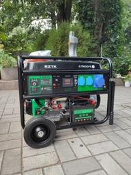 Генератор бензиновый RZTK G 7500DFE фото от покупателей 6