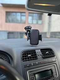 Автодержатель универсальный для телефона и смартфона на присоске Yesido C111 Black