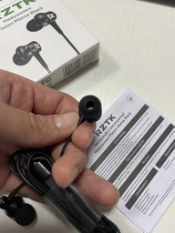 Навушники RZTK Piston Matte Black фото від покупців 2