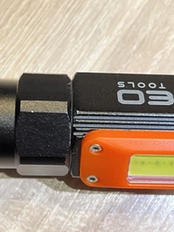 Ліхтар ручний NEO, 300 люмен, 3Вт, USB, 2000мАг, 3.7 Li-ion, LED CREE XPE + COB, 5 функцій освітлення, червоне світло, поворот на 180°, магніт, IP20 фото від покупців 4