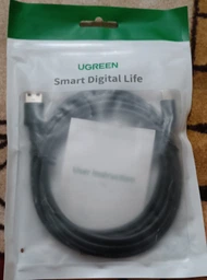 Кабель UGREEN US287 USB 2.0 to USB-C QC3.0 3A 0.25m Black (60114) фото від покупців 8