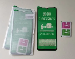 Защитное гибкое стекло Ceramic Glass 9D для Samsung Galaxy A02 (A022) Глянцевое