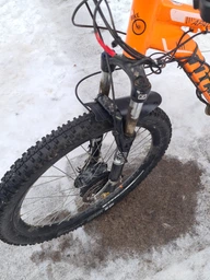 Крило бризковики для велосипеда болотник переднє або заднє Mudguard щиток (765862295) Чорний фото від покупців 12