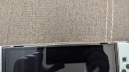 Супер комплект Кейс + soft touch чехол + стекло + 4 накладки для Nintendo Switch OLED Gray фото от покупателей 2