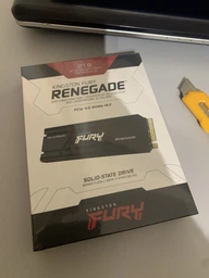 Накопичувач SSD M.2 Kingston FURY Renegade with Heatsink 2TB 2280 NVMe PCIe Gen 4.0 x4 3D TLC NAND