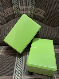 Блок для йоги (йога блок, цегла для йоги) EasyFit м'ятний