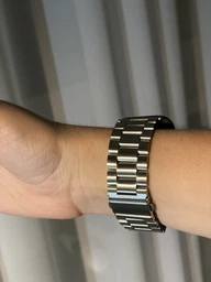 Металлический ремешок Fruct 3-Bead Metal Band для Apple Watch 42/44/45/46/49 mm Black фото от покупателей 11