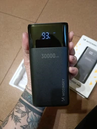 Універсальна мобільна батарея 30000 mAh Wozinsky WPB-001BK Black 4xUSB фото від покупців 5