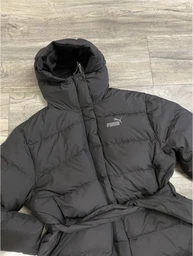 Пуховик зимний длинный женский Puma Long Down Coat 84935867 L Бежевый (4064537656068) фото от покупателей 4