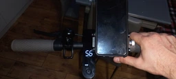 Держатель для телефона на руль велосипеда самоката для Xiaomi M365 черного цвета фото от покупателей 4