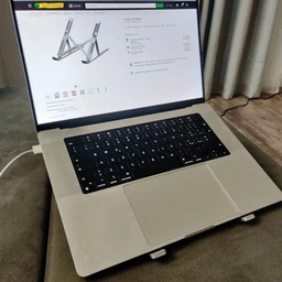 Подставка для ноутбука Vention Laptop X-type Stand до 17'' Silver Aluminum Alloy (KDMI0) фото от покупателей 7