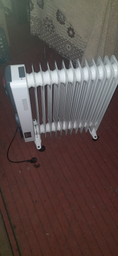 Масляный обогреватель NIKURA НY-C3F-13 2900W 13 секций, с конвекцией воздуха, белый фото от покупателей 4