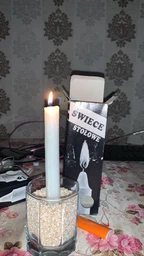 Свечи хозяйственные набор 6 штук парафиновые 16 см (8 часов горения) SWIECE белые СВ-6 фото от покупателей 12