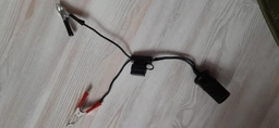 Переходник зажимы крокодилы от клемм АКБ на прикуриватель 12В