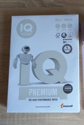 Бумага офисная IQ Premium А4 класс А+ 80 г/м2 500 листов Белая (9003974431567) фото от покупателей 10