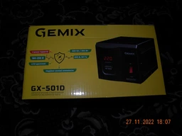 Стабілізатор напруги Gemix GX-501D фото від покупців 14