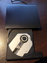 Внешний портативный дисковод USB 3.0 DVD-RW CD-RW оптический привод пишущий фото от покупателей 9