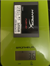 SSD диск Kingston HyperX Fury 3D 120GB 2.5" SATAIII TLC (KC-S44120-6F) фото от покупателей 3