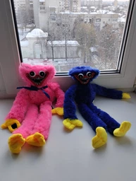 Игрушка плюшевая WP MERCHANDISE монстрик Киси Миси (Kissi Missi) 32 см (FWPMONSTKM22RD000)