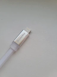 Кабель ColorWay USB – Lightning 0.25 м White (CW-CBUM-LM25W) фото от покупателей 7