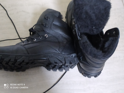 Берцы мужские ЗИМНИЕ М098 Флотар черный. Тактические треккинговые ботинки мужские. Размер 45 фото от покупателей 1