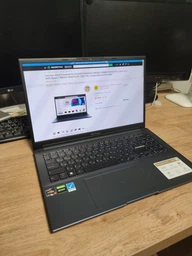 Ноутбук ASUS Vivobook Pro 15 OLED M6500QC-MA086 (90NB0YN1-M00710) Quiet Blue / AMD Ryzen 7 5800H / RAM 16 ГБ / SSD 1 ТБ / nVidia GeForce RTX 3050 фото от покупателей 5