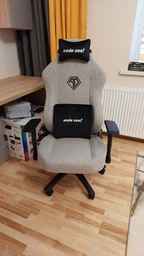 Кресло для геймеров Anda Seat Phantom 3 Size l Dark Gray Fabric (ad18y-06-gb-f) фото от покупателей 1