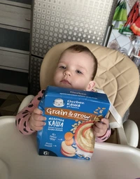 Дитяча каша Gerber Вівсяно-пшенична Яблуко-Морква для дітей із 6 місяців 240 г (1100417)