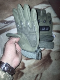 Рукавички Тактичні із Закритими Пальцями Зелений Clefers Tactical GLFR розмір М - Військові Осінньо-Зимові (5002113М) фото від покупців 1