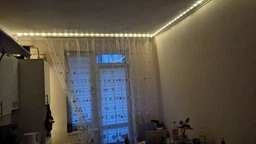 Внутренняя гирлянда неон лента-шланг светодиодная 5мм 100 LED DL 10м + USB каучук теплый белый MX-00005704