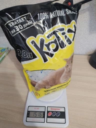 Наповнювач для котячого туалету силикагелевий Kotix 3.8 Л упаковка 2 ШТ фото від покупців 8
