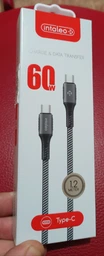 Кабель Intaleo CBGPD60WTT1 Type-C to Type-C 1.2 м 60 W Серый (1283126518096) фото от покупателей 3