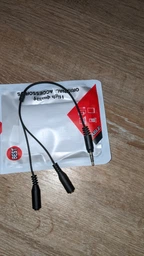 Перехідник для гарнітури XoKo SC-009 Jack 2 x 3.5-мм jack (F) - 3.5-мм 4pin jack (M) фото від покупців 3