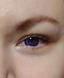 Линзы цветные Magister без диоптрий фиолетовые Violet 0098FL + контейнер для хранения фото от покупателей 1