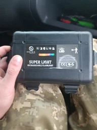 Кишеньковий ліхтарик Police BL-1831-T6 COB зарядка від MicroUSB Чорний (BL1831T6) фото від покупців 7