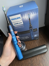 Электрическая зубная щетка PHILIPS Sonicare HX9911/88 Diamond Clean 9000 фото от покупателей 15