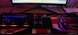 Клавиатура механическая HATOR Starfall Rainbow Origin Red (HTK-608)