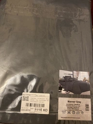 Комплект постільної білизни SoundSleep Manner Grey бязь полуторний 160х220 см (93949330)