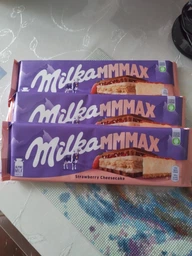 Шоколад Milka с чизкейком, клубникой и печеньем 300 г (7622210678171) фото от покупателей 2