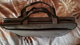 Сумка для ноутбука Ritar 15.6", джинсова тканина, сіро-чорна (Gray-Black) фото від покупців 11