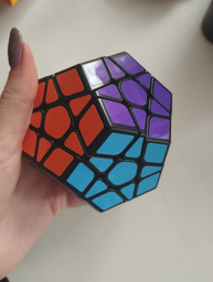 Мегаминкс 3x3 QiYi QiHeng Megaminx Чёрный (QY157) фото от покупателей 1